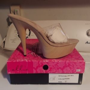 Ellie 6" mules sz 12